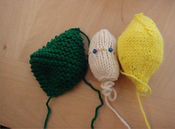 knitted forms